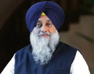 ਸ਼੍ਰੋਮਣੀ ਅਕਾਲੀ ਦਲ ਦੇ ਪ੍ਰਧਾਨ ਸੁਖਬੀਰ ਸਿੰਘ ਬਾਦਲ