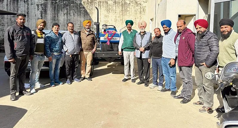 The market committee got a new tractor