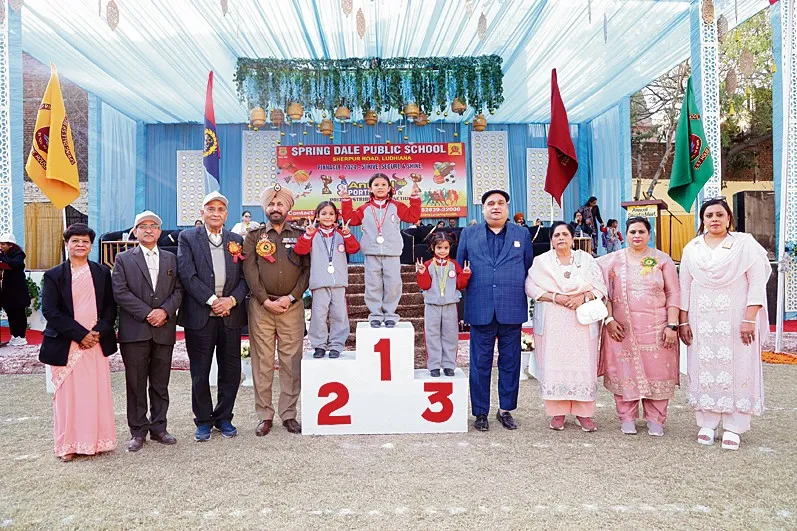Sports meet started at Springdale School