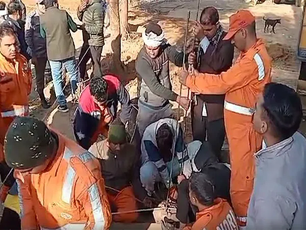 Dausa Borewell Update: Child stuck in borewell for 46 hours, rescue operation continues to get out