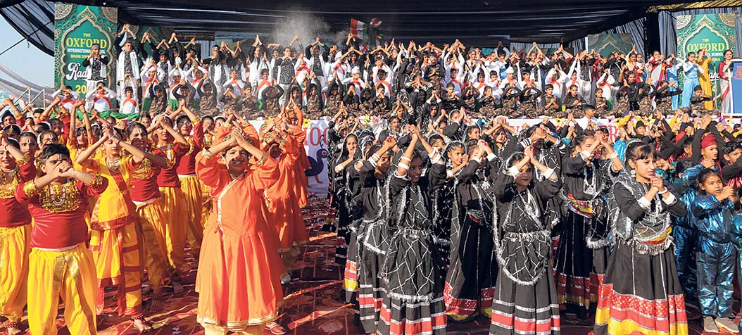 Annual event at Oxford School Singhewala