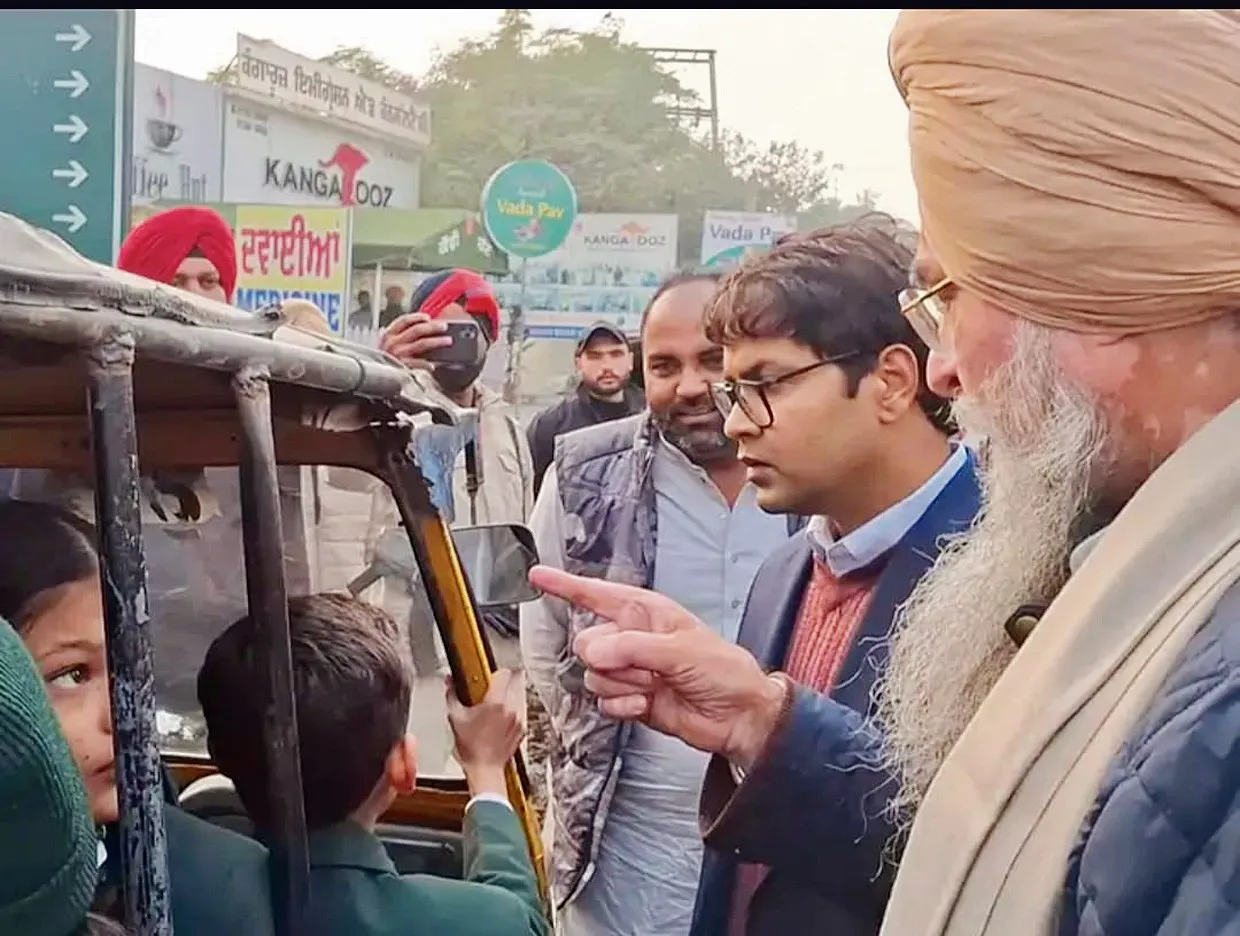 Inspection of overloaded school vehicles by Speaker and DC