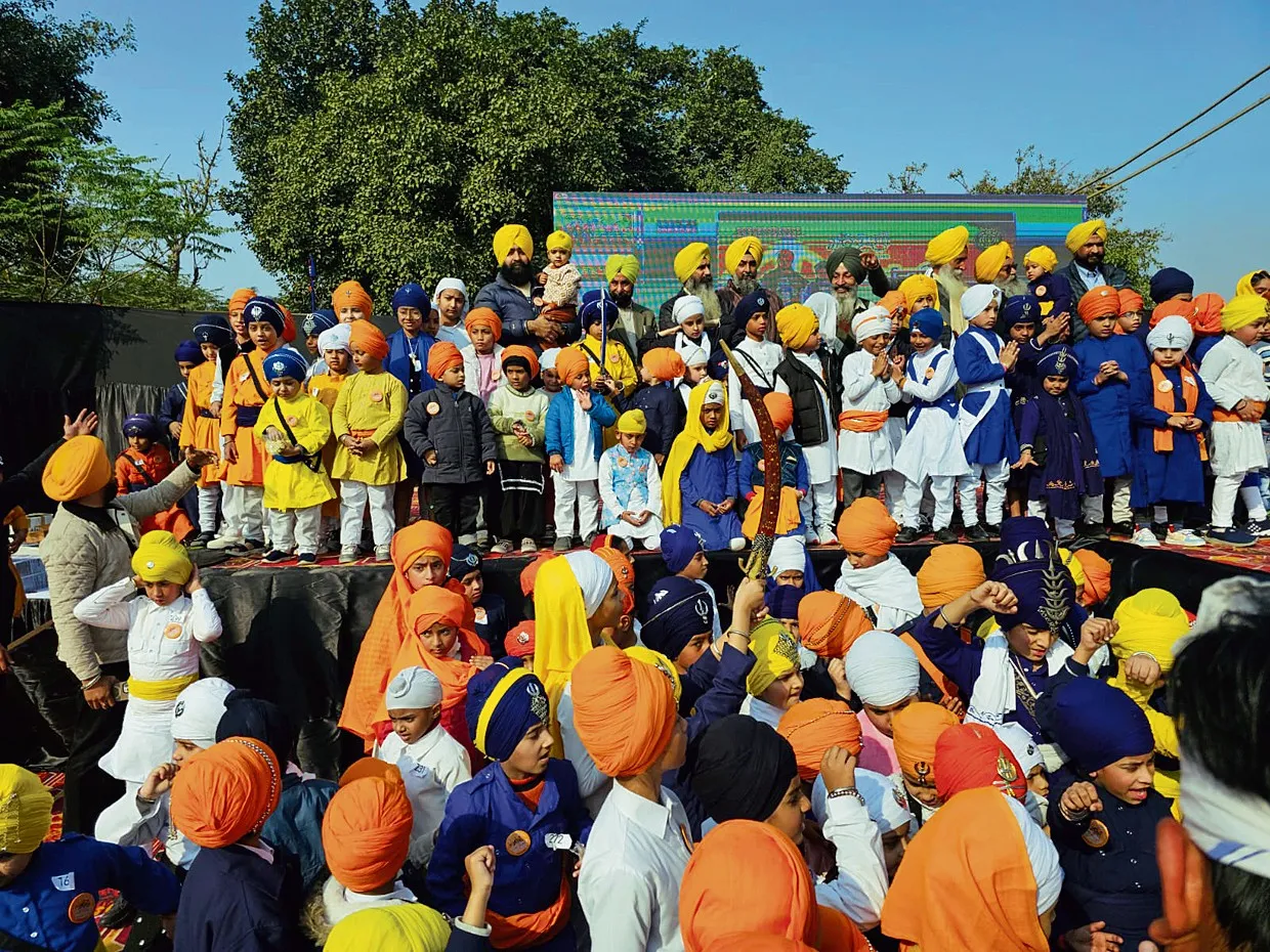 Ceremony dedicated to Martyrdom Day by Akal Purakh Ki Fauj