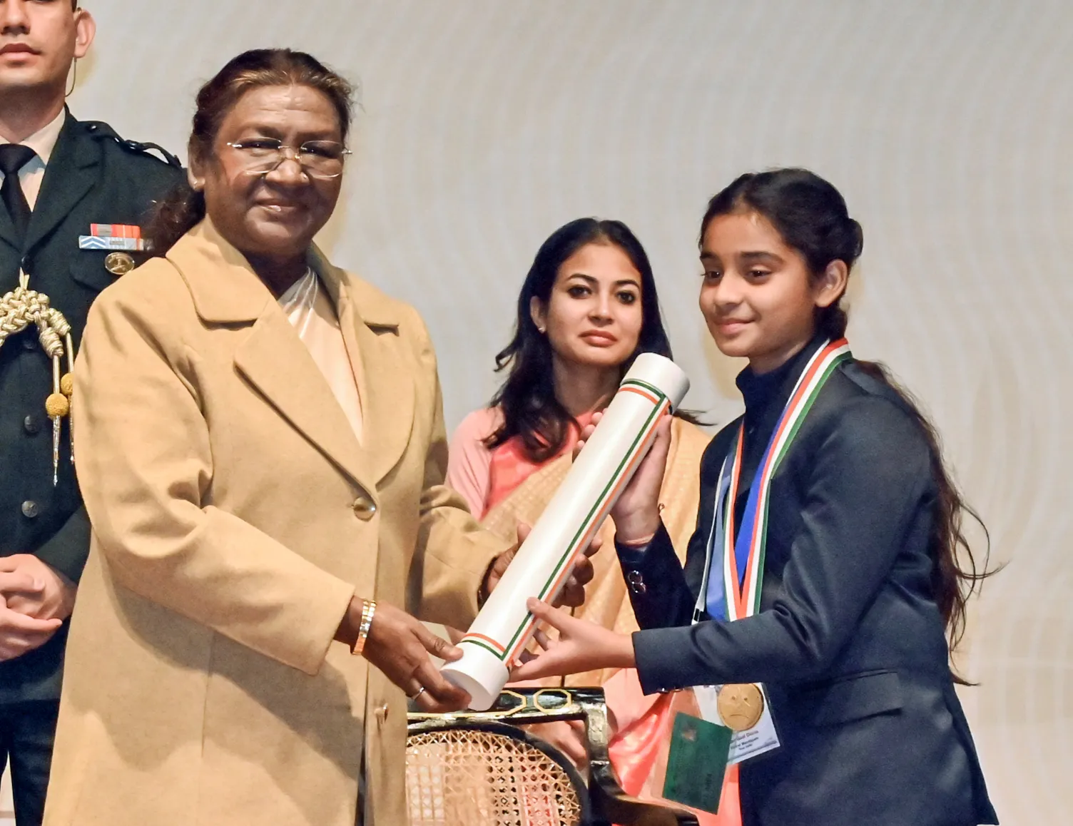 Punjab News – Bal Puraskar: Sanvi Sood of Rupnagar received the National Bal Puraskar