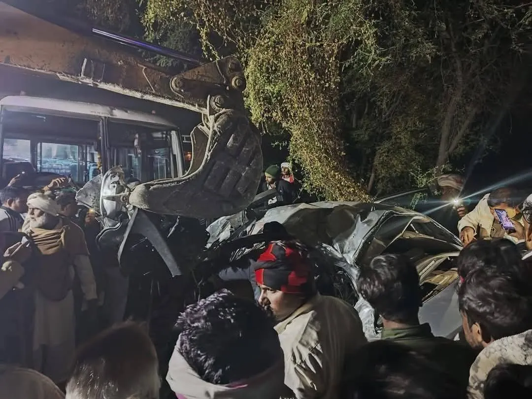 Rajasthan Accident: Bus and car collide, 5 dead and 15 injured