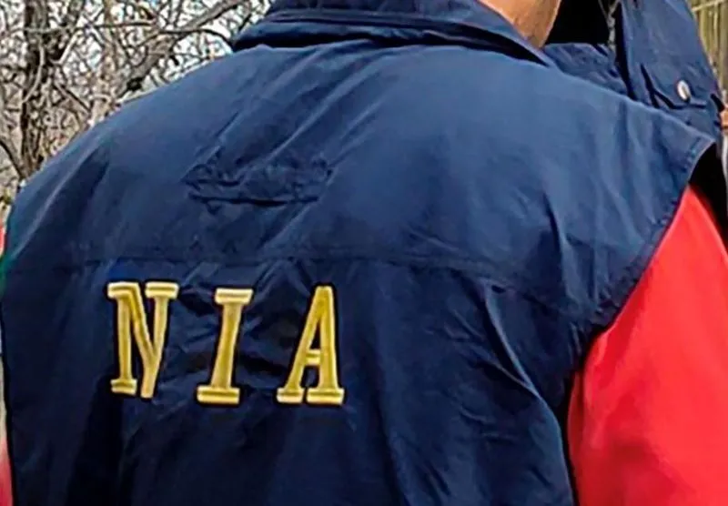 NIA raids NIA team raided the house of army jawan in village Majhi