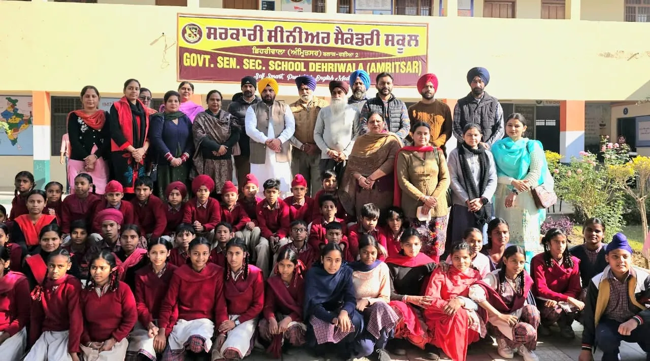 ETO visited school and dispensary of Jandiala Constituency