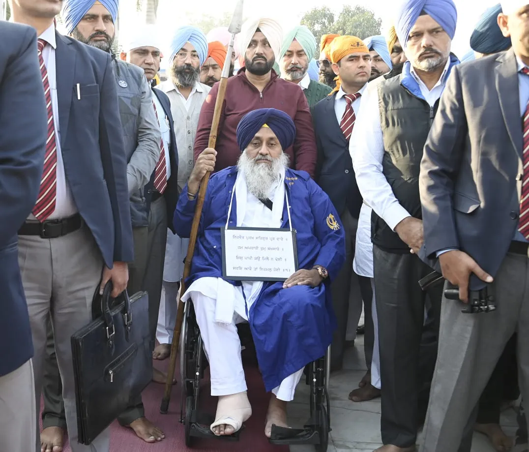 Punjab News: Sukhbir Badal came to serve at the historic Gurdwara Sri Fatehgarh Sahib