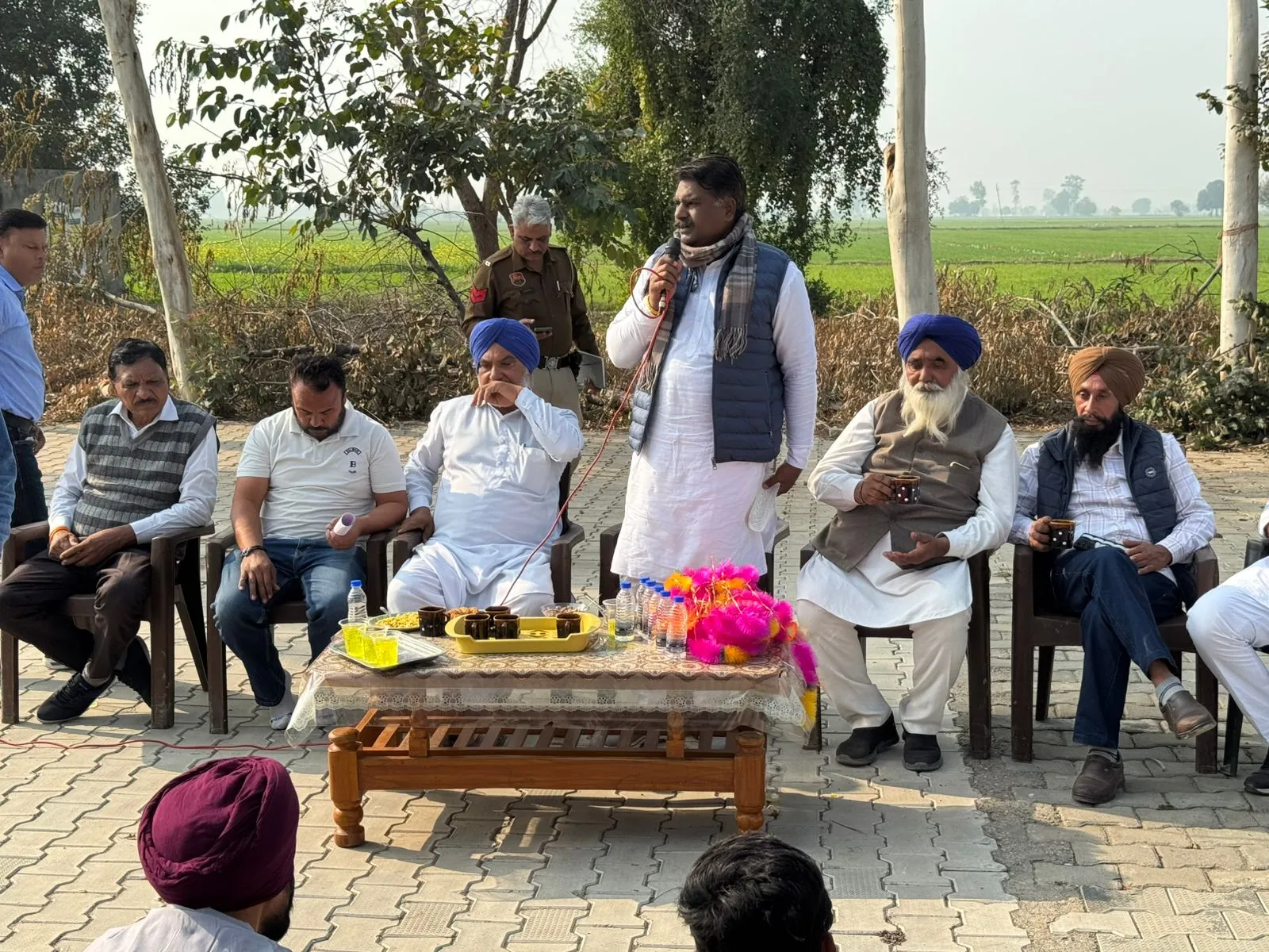 Guhla Constituency MLA supports farmers