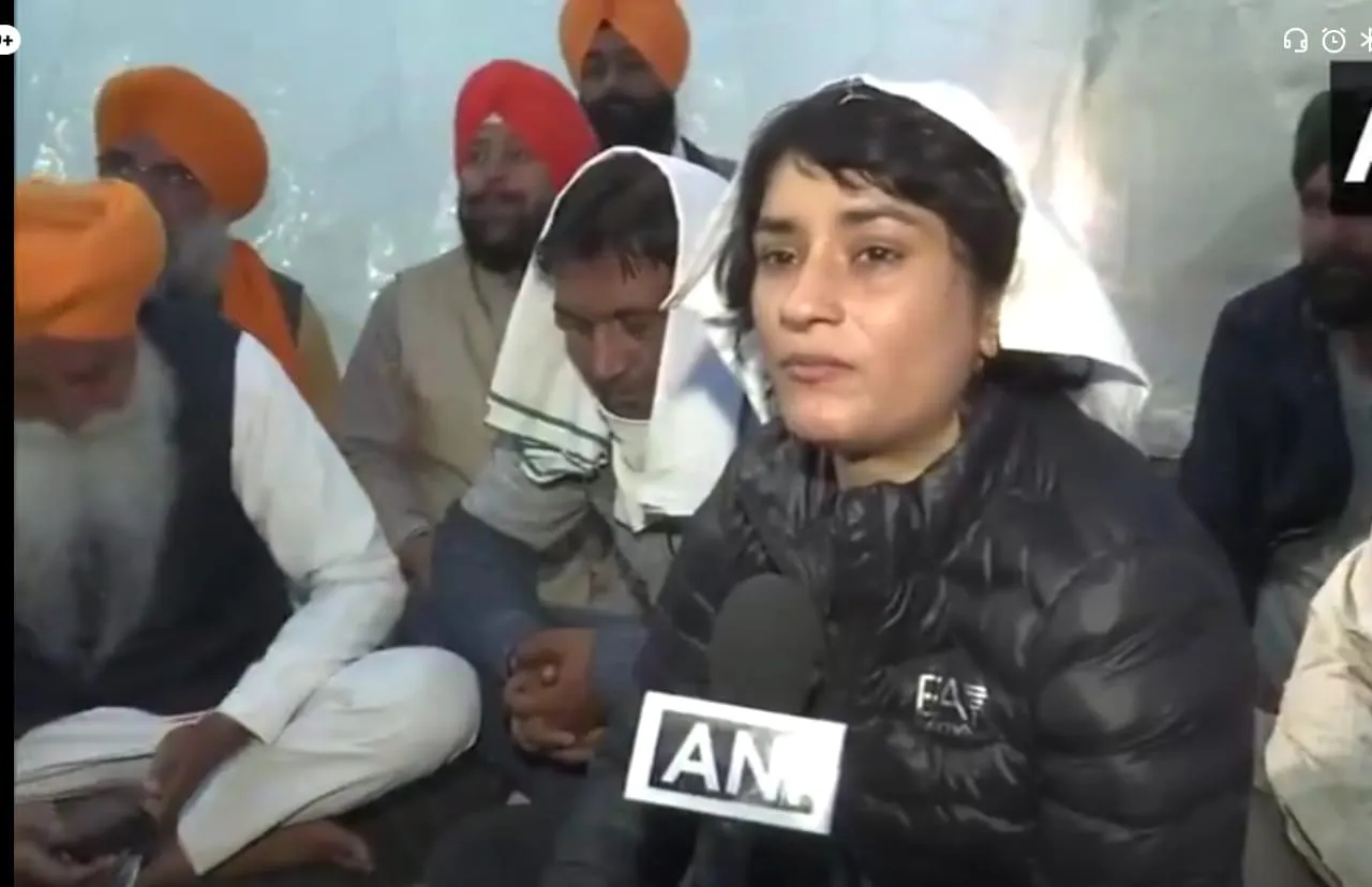 Video: Vinesh Phogat came to meet farmer leader Dallewal