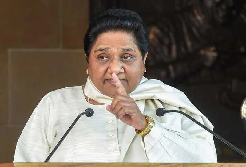 Mayawati slams Congress: Politics of selfish interest of Congress on Shah’s comment on Ambedkar: Mayawati