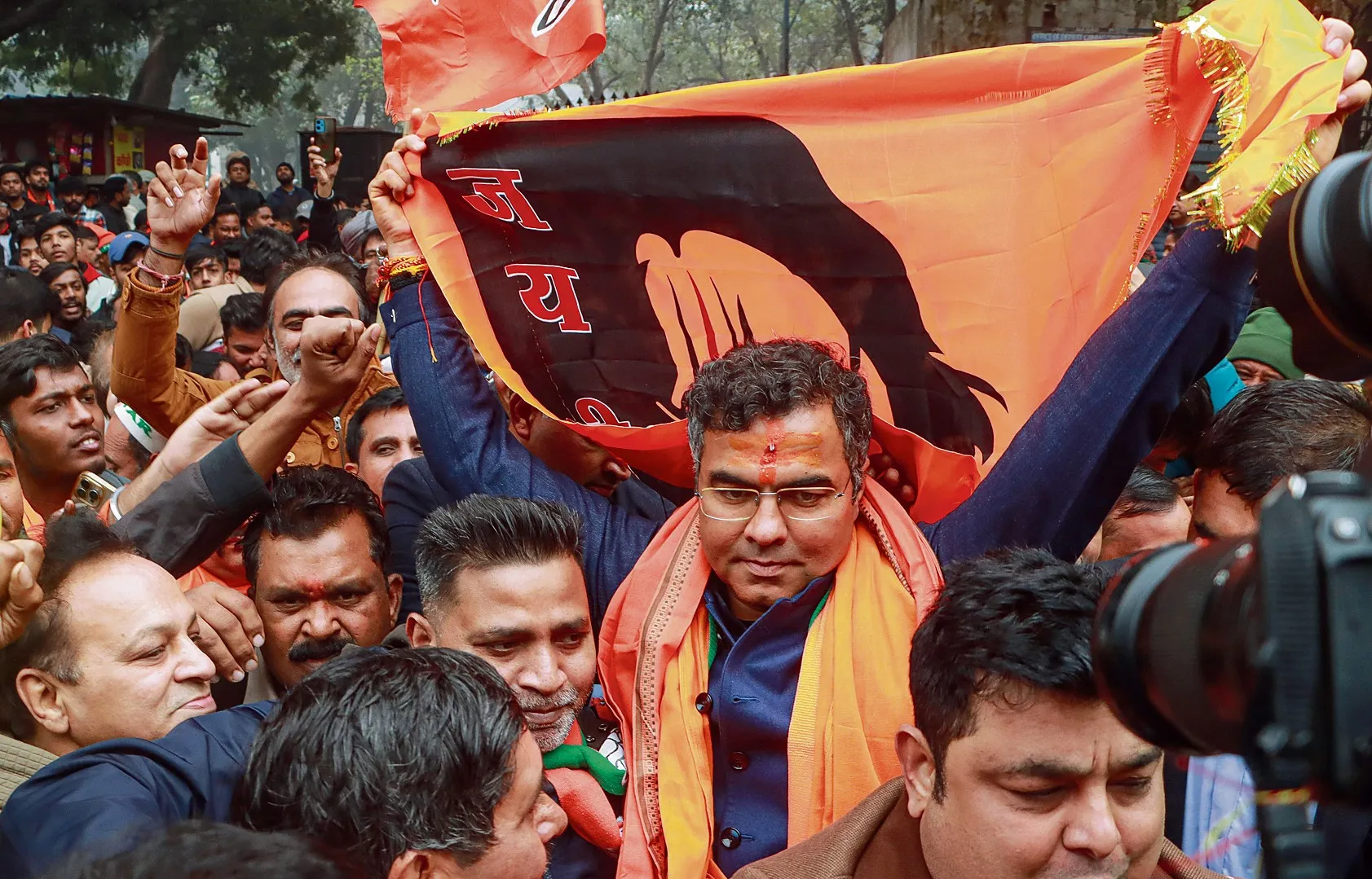 Parvesh Verma filed nomination from New Delhi Constituency