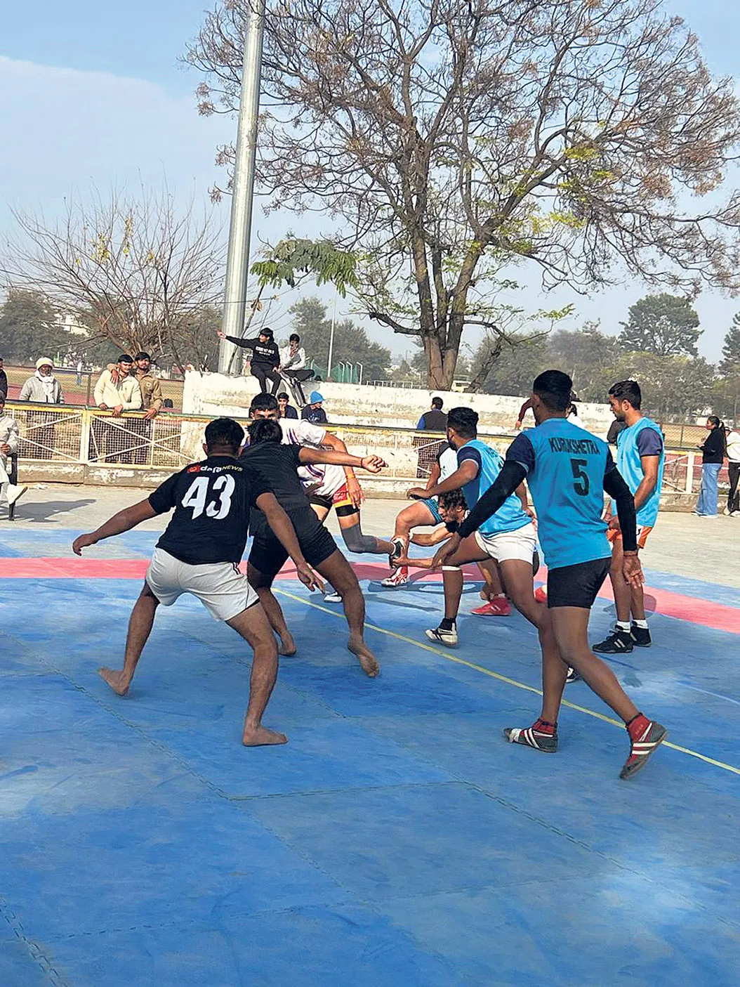 Kabaddi: Trial by 118 players