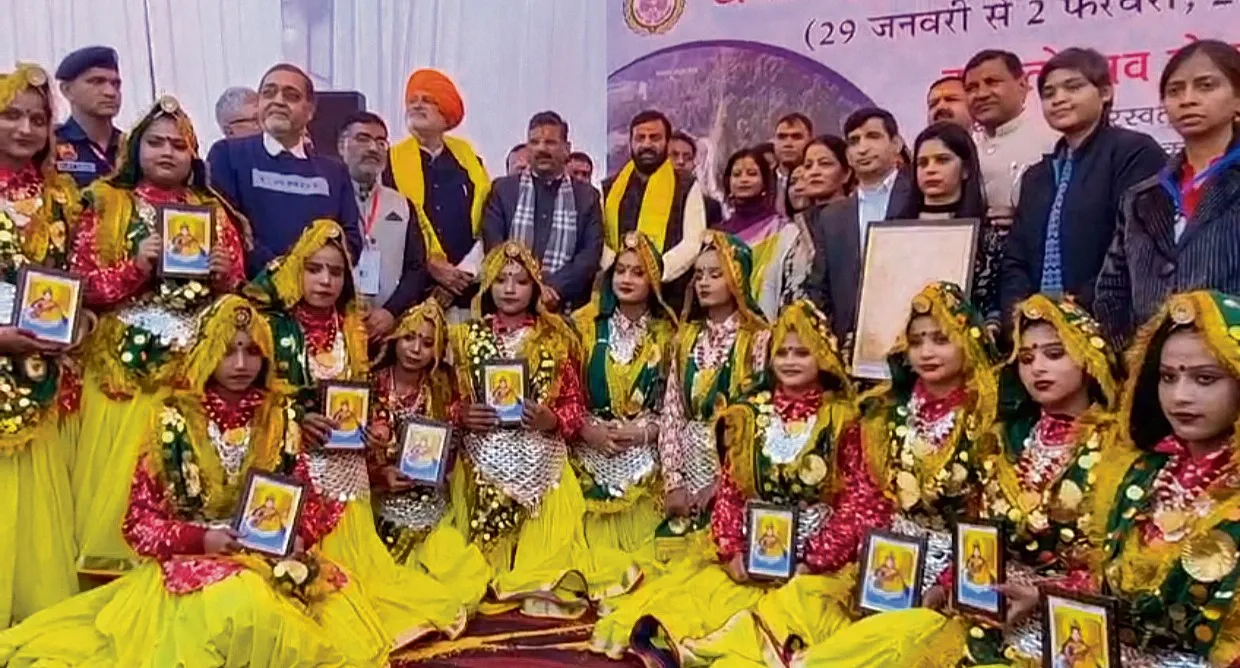 The Chief Minister inaugurate the five-day international Saraswati festival