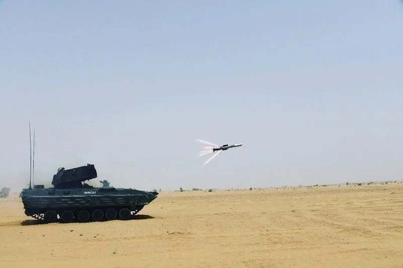 Successful test of anti-tank missile ‘Nag Mk 2’