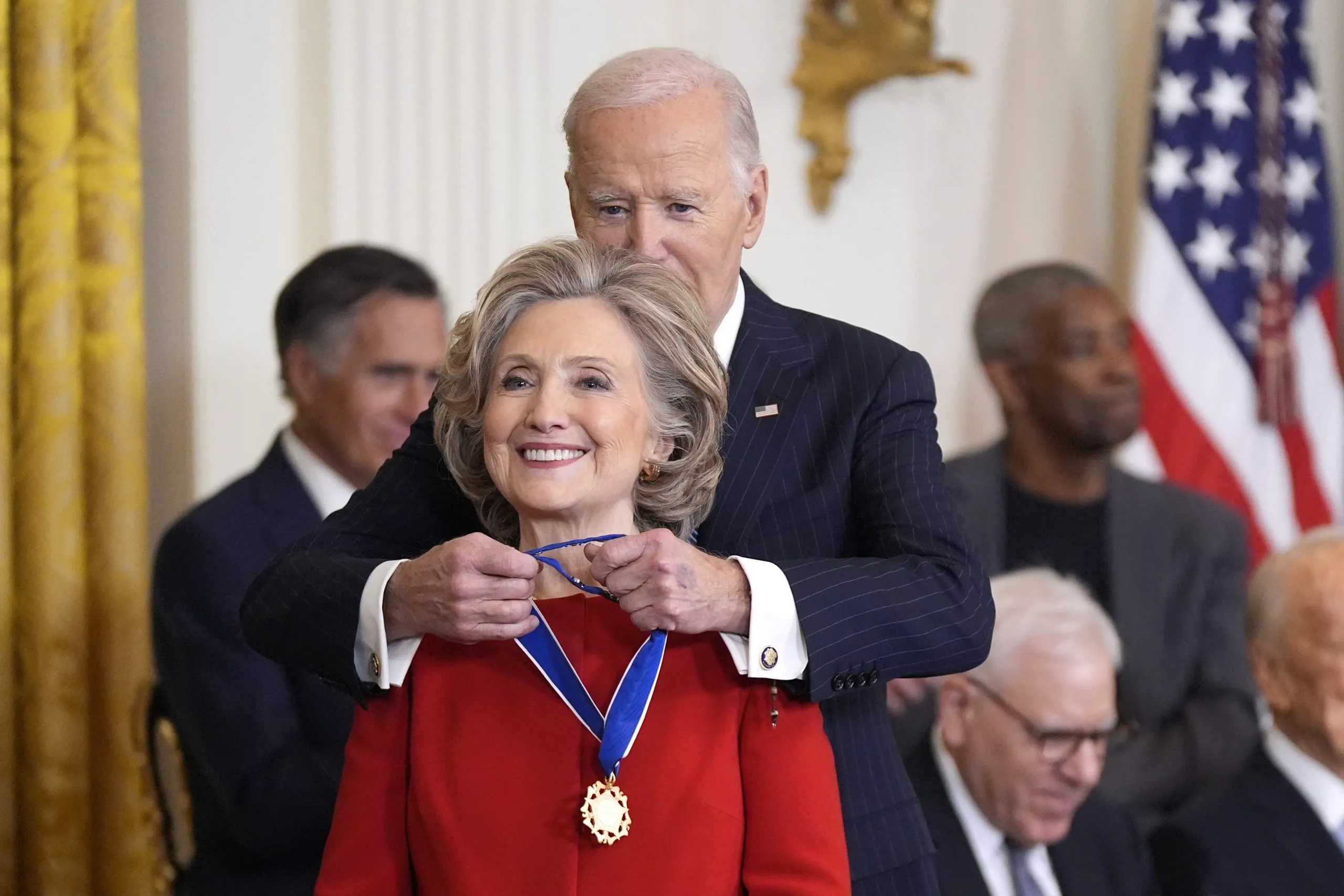 Biden honors Hillary Clinton, George Soros, Lionel Messi with America’s top citizen award