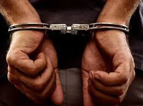 Three accused arrested with Chinese door