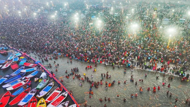 MahaKumbh Mela 2025 The MahaKumbh of faith started with the full moon of Poh in Prayagraj.