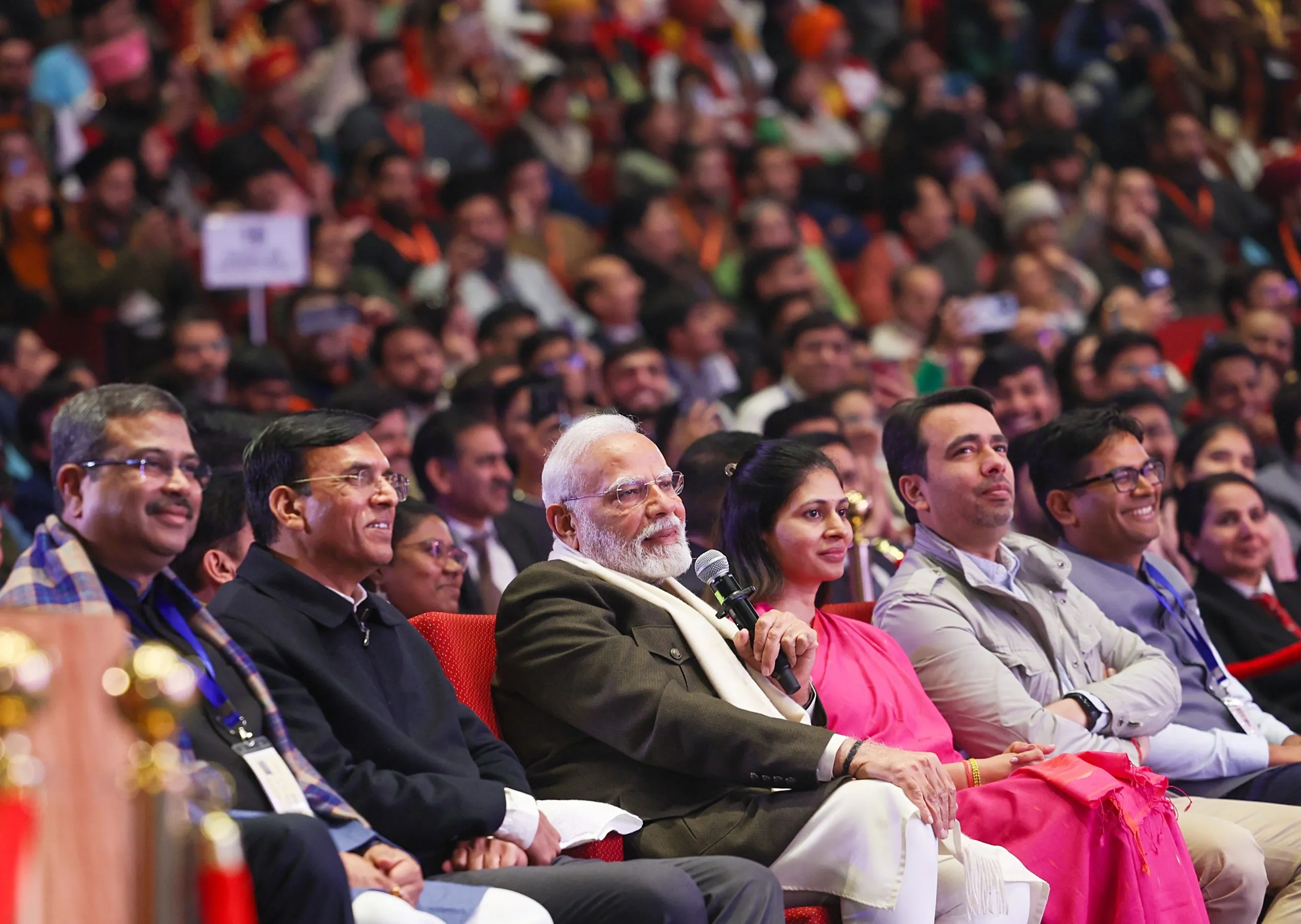 PM-YOUTH-DIALOGUE The goal of ‘Developed India’ may seem difficult, but not impossible: Modi