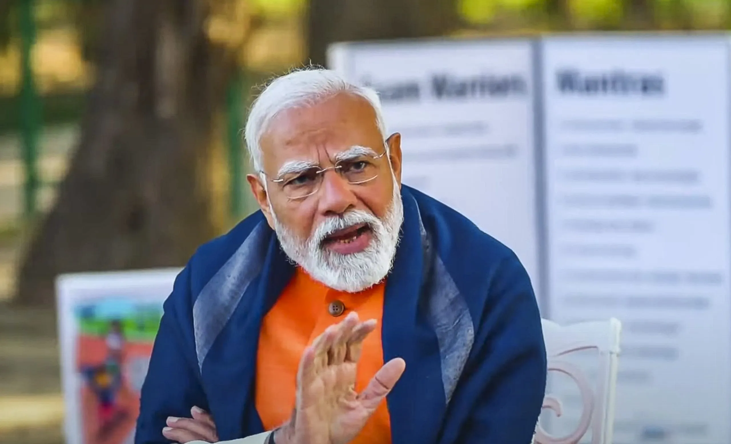 ‘Pariksha Pe Charcha’ to challenge yourself but not to take the test pressure students: Narendderra Modi