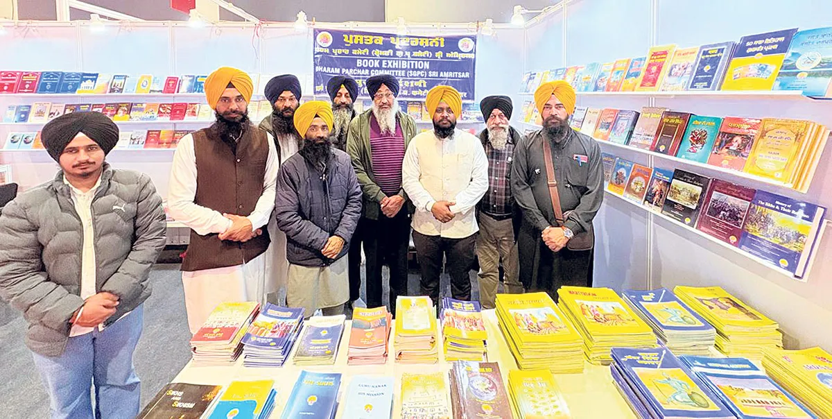 Books start stall for the Shiromani Gurdwara Parbandhak Committee