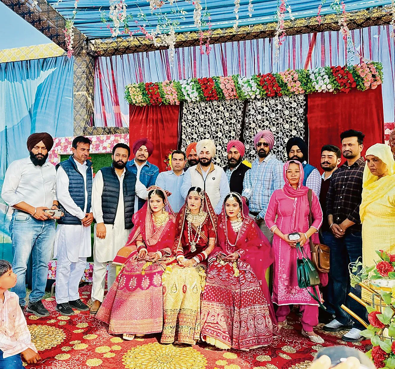 The secular club married three girls