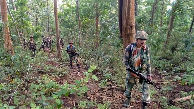 MP-NAXAL ENCOUNTER ਮੱਧ ਪ੍ਰਦੇਸ਼ ਦੇ ਬਾਲਾਘਾਟ ਜ਼ਿਲ੍ਹੇ ਵਿੱਚ ਪੁਲੀਸ ਮੁਕਾਬਲੇ ’ਚ 3 ਔਰਤਾਂ ਸਮੇਤ ਚਾਰ ਨਕਸਲੀ ਹਲਾਕ