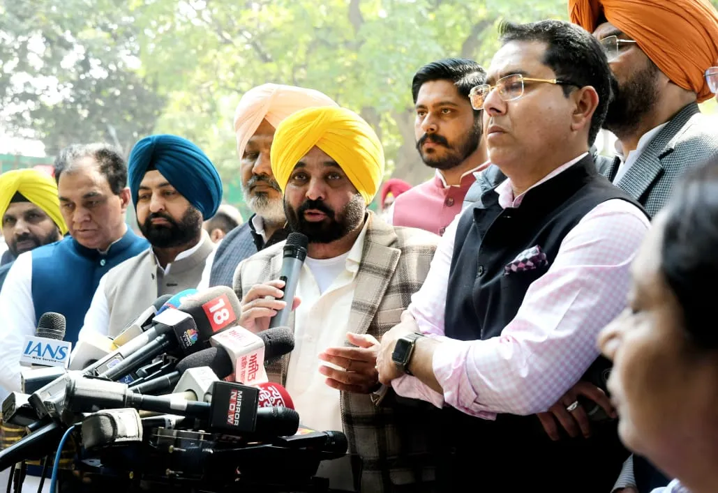 AAP MEETING: After the meeting with Kejriwal, Bhagwant Mann’s statement came to light